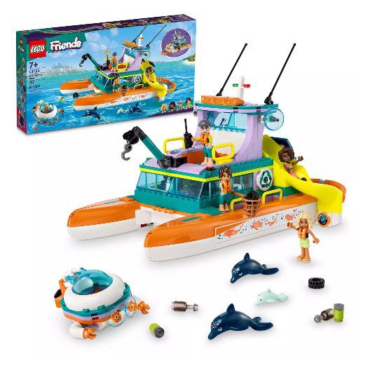 LEGO Friends Sea Rescue Boat Dolphin

