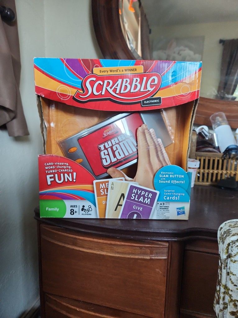 Electronic Scrabble Word Game