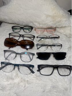 Lot of 10 Glasses frames Michael kors coach juicy couture calvin klein vogue etc