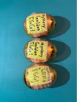 Mystery Golden Eggs 🥚✨ (Set of 3)