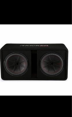 Kicker Comp R 12's Speakers