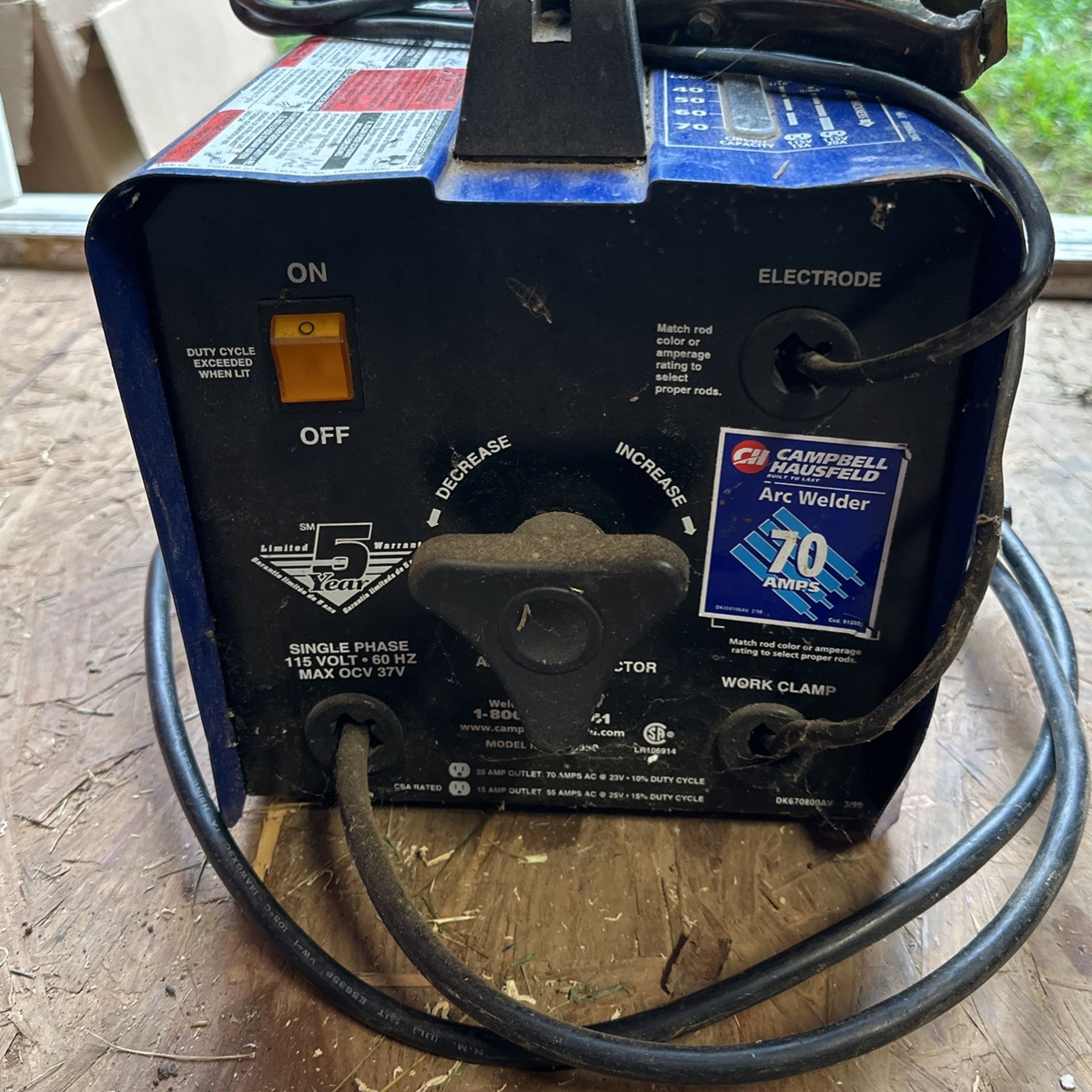 Portable Welder Campbell Hausfeld