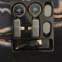 Wireless Microphone For Vlog And Recording 
