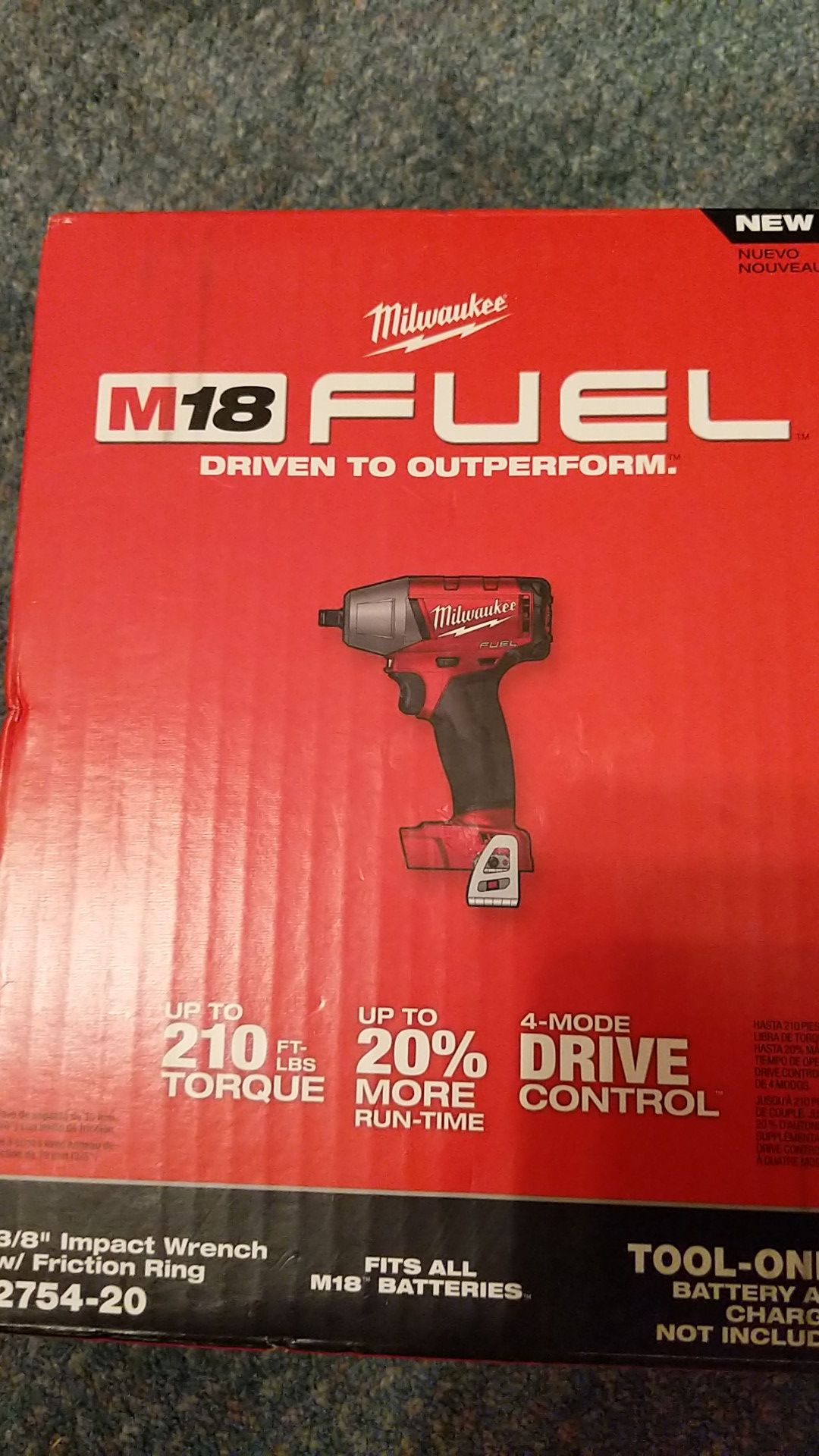 Milwaukee 3/8 impact wrench