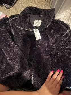 Hollister Faux Fur Jacket