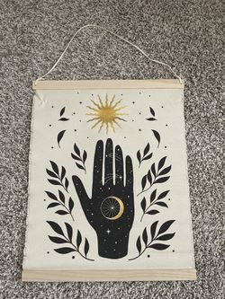 Scroll Canvas Wall Hanging Mystical