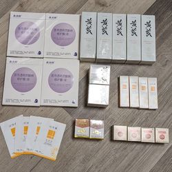 25-piece Skincare Bundle Set - Hydration, Brightening & Anti-Aging