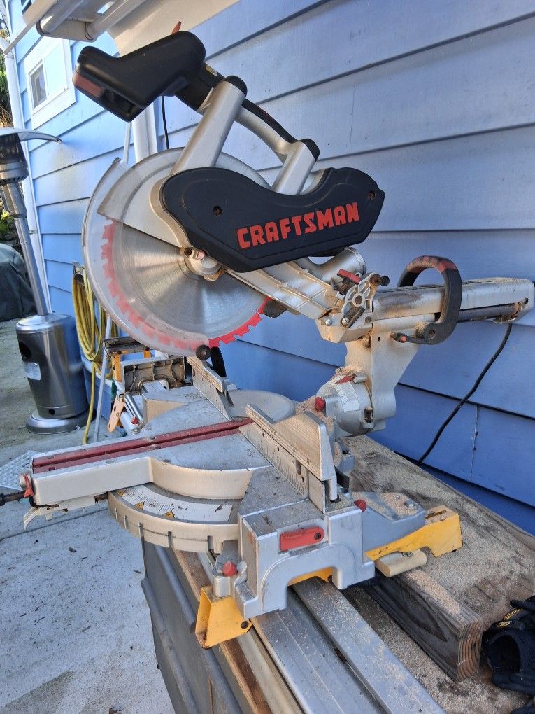 Craftsman 12" Totally Adjustable Chop Saw