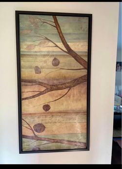 Wood wall art 41”H