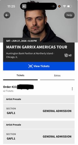Martin Garrix Tickets (2)