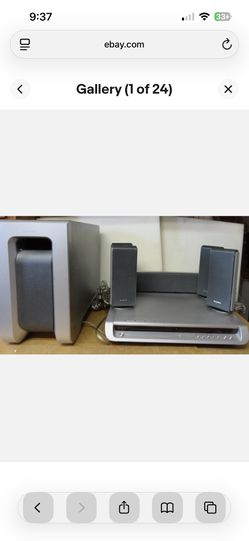 Sony DVD Dream System DAV-FR1 HCD-FR1 Subwoofer & ss-ts20 speakers SS-CT44 SACD