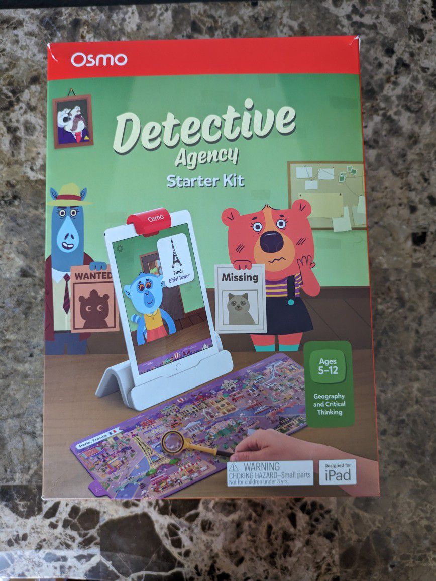 IPad Osmo Detective Agency Kit Game