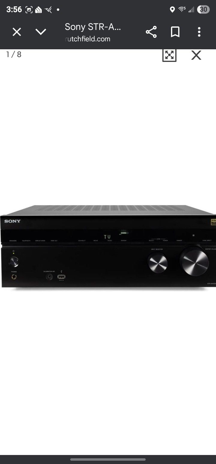 Sony STR-AN1000 Home Theater Receiver 