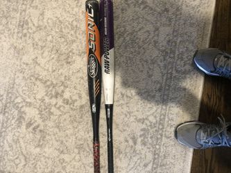 2 software bats with bag