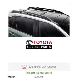 Toyota RAV4 Adventure Roof Rack Crossbar 