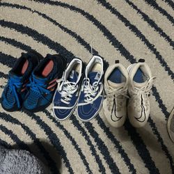 Boys Size 4 And 4.5 Nike And Adidas