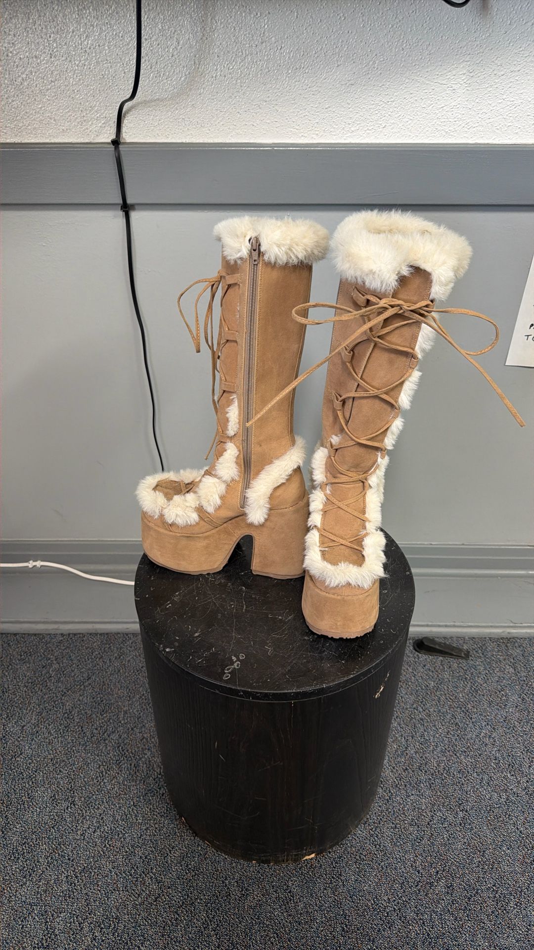 Demonia Primal Desire Platform Boots