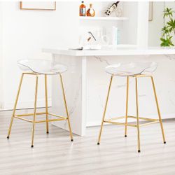 Bar stool with footrest (set of 3