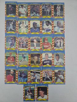 1987 Fleer Limited Edition Baseball Cards