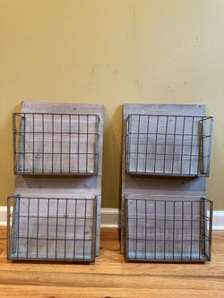 Hanging Wall File System Rustic