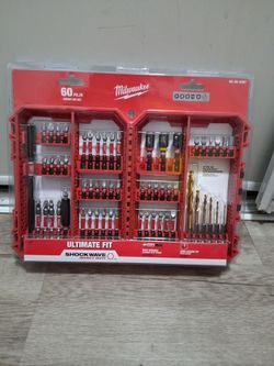 Milwaukee  Shockwave  impact  Bit set 60pc