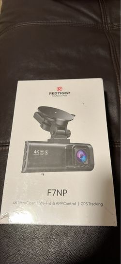 Red tiger dash cam