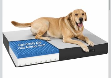 NIB: 5 Inch Thick Dog Bed for Medium & Large Dogs-Waterproof