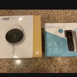 New! security camera & doorbell