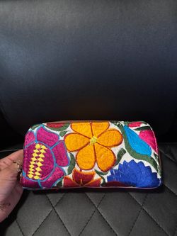 Pink Leather wallet / cartera de piel rosita
