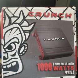 Crunch 1000 Watt Car Amp 