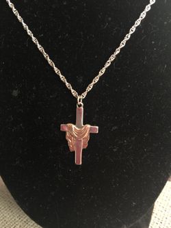 925 Sterling silver necklace and seta 925 charm 3grams 20" inches $15 firm .