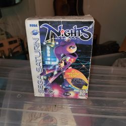 Nights Into Dreams W/ 3D Control Pad (Sega Saturn) NEW & SEALED