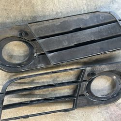 Audi B8 S4 Fog Light Grill Set - Used OEM