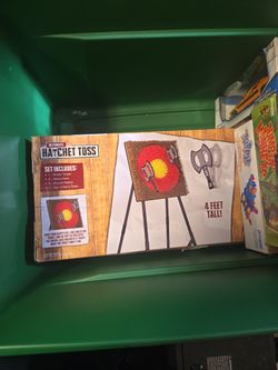 Hatchet Throwing 4 Feet Tall