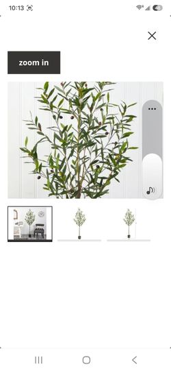 Silk artificial Olive tree
