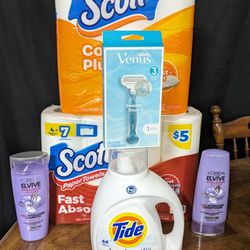 Tide Free And Gentle Household Laundry Bundle 