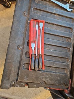 Snap-on Flat Head Screwdriver Set with Tray