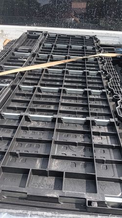 Decked truck bed toolbox