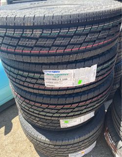 New tires LT235/80/17 Toyota Open country H/T tires $230 each tire plus tax