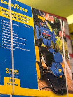 Gas powered 2900 psi Power Washer (New)