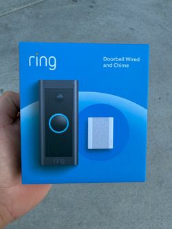New Wired Video Doorbell with Chime (2nd Gen)