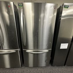 New Lg Bottom Freezer 
