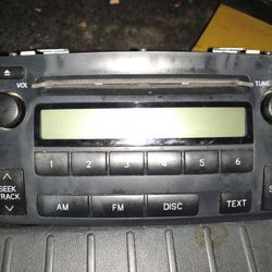 2003-2008 Toyota Corolla Stereo