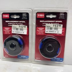 (2) New Toro Replacement Spool . $10 For Both. Must Pick Up