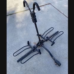 hitch mount double bike rack