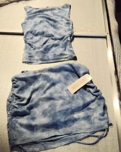 New Skirt and top outfit small