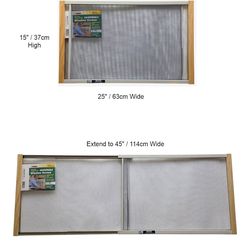 Adjustable Window Screen