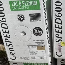White Cat6 Cable 