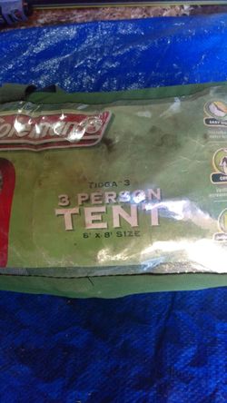 Coleman 3 person backpack tent