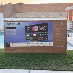 48C5 48” Lg smart 4k oled HDR tv 